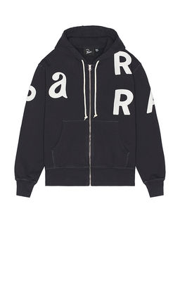 By Parra - Word Salad Zip Hooded Sweatshirt