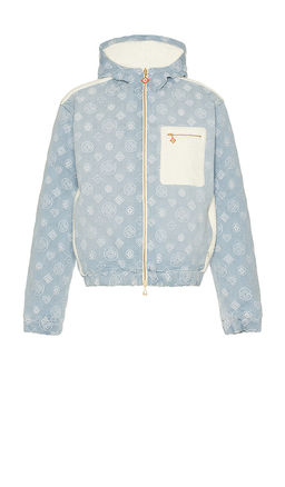 Casablanca - Cashmere Terry & Denim Reversible Jacket