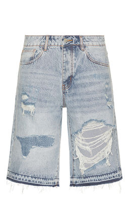 Diet Starts Monday - Repair Denim Short