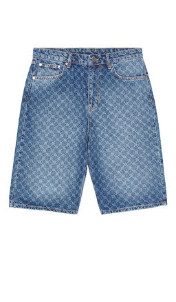 Daily Paper - Monogram Denim Shorts
