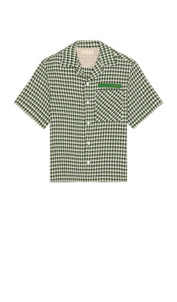 Etai LA - Boxy Plaid Short Sleeve Shirt
