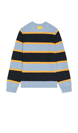 Guest In Residence - Stripe Crew Neck Sweater