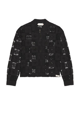 Honor The Gift - Crochet Full Zip Jacket