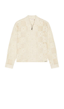 Honor The Gift - Crochet Full Zip Jacket