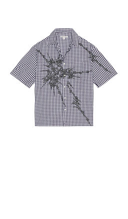 Jaded London - Gingham Illustration Shirt