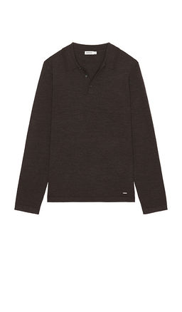 SIMKHAI - Reynolds Long Sleeve Polo
