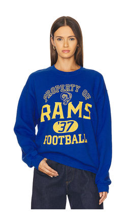 Junk Food - Rams Property Crew Fleece Sweatshirt
