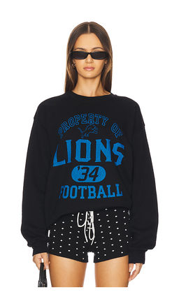 Junk Food - Lions Property Crew Fleece Sweatshirt