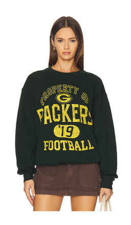 Junk Food - Packers Property Crew Fleece Sweatshirt