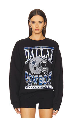 Junk Food - Cowboys Helmet Crew Sweatshirt