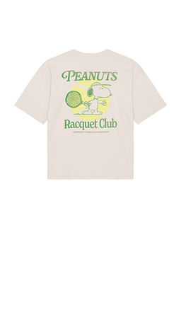 Junk Food - Peanuts Racquet Club Oversized Tee