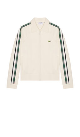 Lacoste - Double Face Long Sleeve Zip Up Jacket