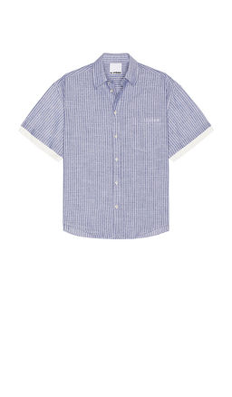 Le Pre - Double Short Sleeve Button Down