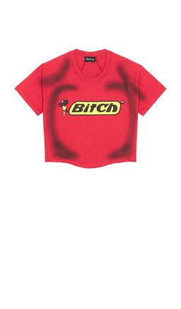 MADFRENZY - Bitch Cropped T-Shirt