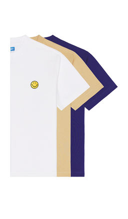 Market - Smiley Badge Tee 3 Pack