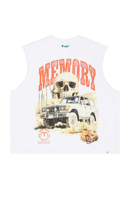 Memory Lane - Desert Scene Sleeveless Crop Tee