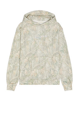 Museum of Peace and Quiet - Wordmark Camo Distressed Hoodie