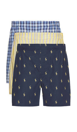 POLO RALPH LAUREN - Classic Fit Cotton Boxer 3 Pack