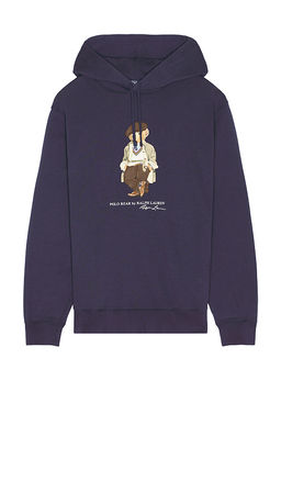 POLO RALPH LAUREN - Vintage Fleece Novelty Bear Hoodie
