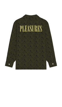 Pleasures - Leaf Half Zip T-Shirt