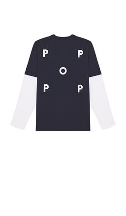 Pop Trading Company - Logo Long Sleeve Tee