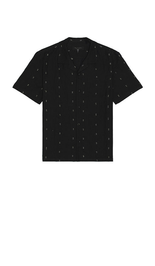 Rag & Bone Avery Embroiderd Linen Shirt