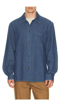 Rhythm - Textured Wale Long Sleeve Shirt