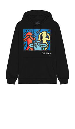 REASON - Keith Haring Characters Hoodie