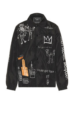 REASON - Basquiat King Pleasure Coach Jacket