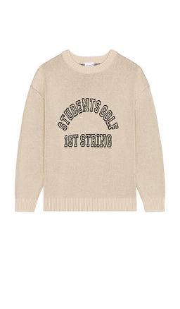 Students Golf - 1st String Knit Crew Sweater