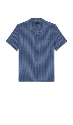 Vince - Provence Plaid Collar Shirt