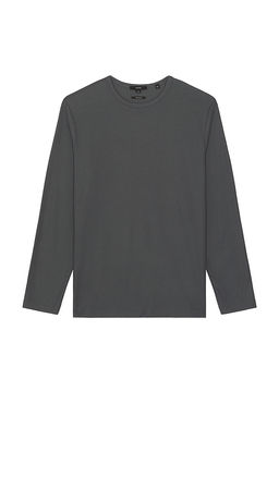 Vince - Pima Pique Long Sleeve Tee