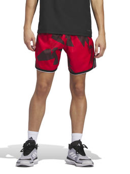 adidas Originals - CRAZYLITE AOP 2 Men Red Casual Shorts