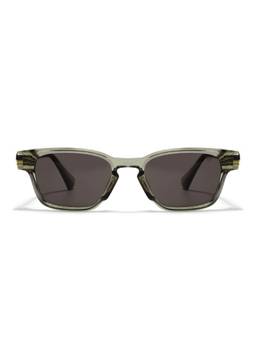 Voyage - Unisex Plastic Grey Lens Square Full Rim Sunglasses - MG8717 (53)