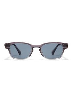 Voyage - Unisex Plastic Grey Lens Square Full Rim Sunglasses - MG8718 (53)