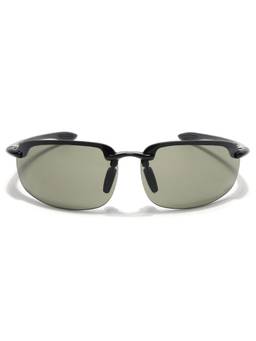 Voyage - Unisex Plastic Green Lens Rectangle Half Rim Sunglasses - MG9117 (68)