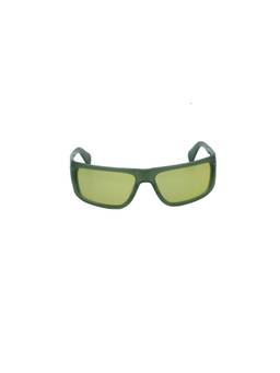 OFF-WHITE - Unisex Acetate Green Lens Square Full Rim Sunglasses -OERI09315518 (62)