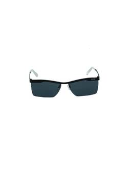 OFF-WHITE - Unisex Acetate Grey Lens Rectangle Half Rim Sunglasses -OERI09511007 (61)