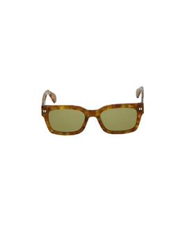 OFF-WHITE - Unisex Acetate Green Lens Square Full Rim Sunglasses -OERI10816D62 (53)