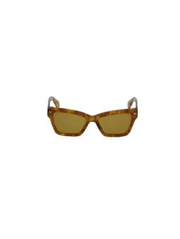 OFF-WHITE - Women Acetate Yellow Lens Square Full Rim Sunglasses -OERI11016D62 (54)