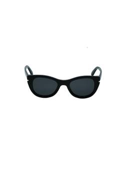OFF-WHITE - Women Acetate Grey Lens Oval Full Rim Sunglasses -OERI11211007 (50)