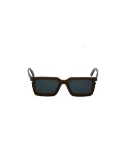 OFF-WHITE - Women Acetate Grey Lens Rectangle Full Rim Sunglasses -OERI11317407 (52)