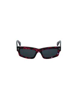 OFF-WHITE - Women Acetate Grey Lens Rectangle Full Rim Sunglasses -OERI13512907 (54)
