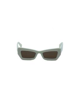OFF-WHITE - Unisex Acetate Brown Lens Rectangle Full Rim Sunglasses -OERI13710164 (51)