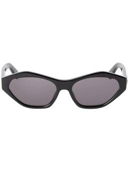 OFF-WHITE - Men Acetate Grey Lens Irregular Full Rim Sunglasses -OERI13H11007 (56)