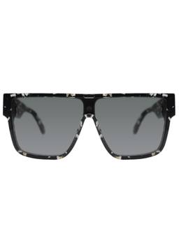 OFF-WHITE - Men Acetate Grey Lens Oversized Full Rim Sunglasses -OERI13J11207 (50)