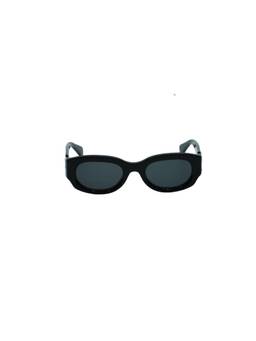 OFF-WHITE - Men Acetate Grey Lens Oval Full Rim Sunglasses -OERI14E11007 (52)