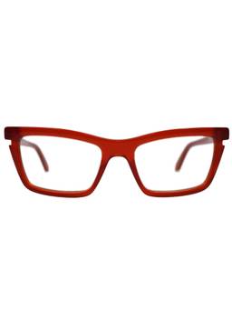 OFF-WHITE - Women Acetate Red Square Full Rim Eyewear Frame -OERJ05012500 (54)