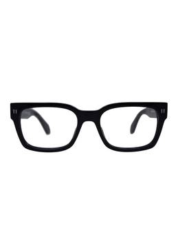OFF-WHITE - Men Acetate Black Square Full Rim Eyewear Frame -OERJ05311000 (55)