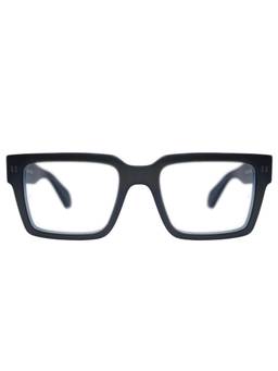 OFF-WHITE - Men Acetate Navy Blue Square Full Rim Eyewear Frame -OERJ05417200 (53)